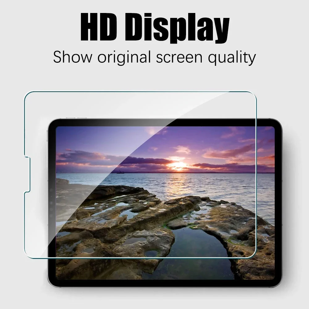 For ipad 10th gen 10.9 tommers herdet glass skjermbeskytter ipad 11 a16 nettbrett ripebestandig klar beskyttelsesfilm