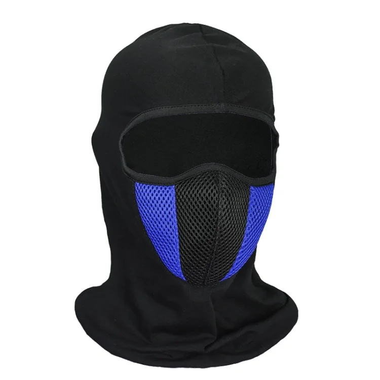 Ademende Bivakmuts Motorfiets Full Face Mask Cycling Motorcross Helm Capuchon Moto Riding Nek Face Capuchon Moto Accessoires: Beige