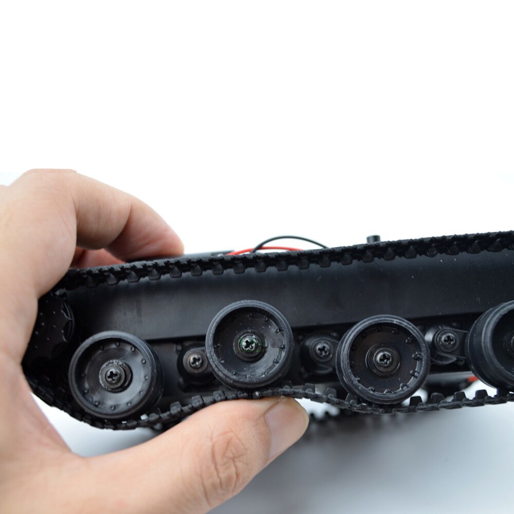 Remote Control Light Damping Balance Tank Robot Toys Chassis Platform DIY Assemble Suspension Tank Shock Absorption RC Toy