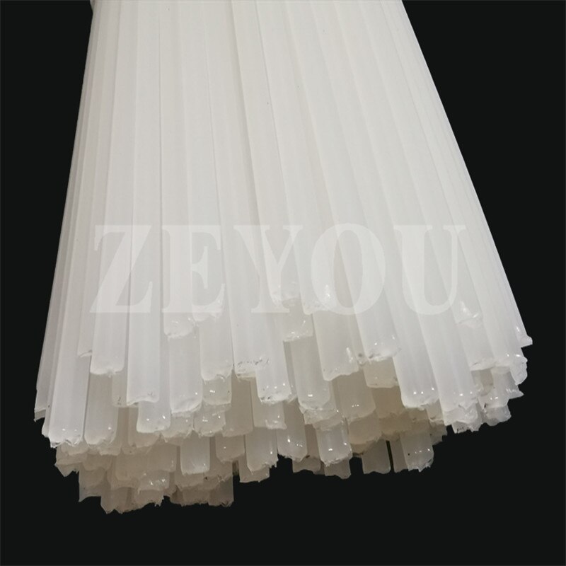 4mm dia 1meter long white round plastic PVDF welding rod for PVDF products soldering