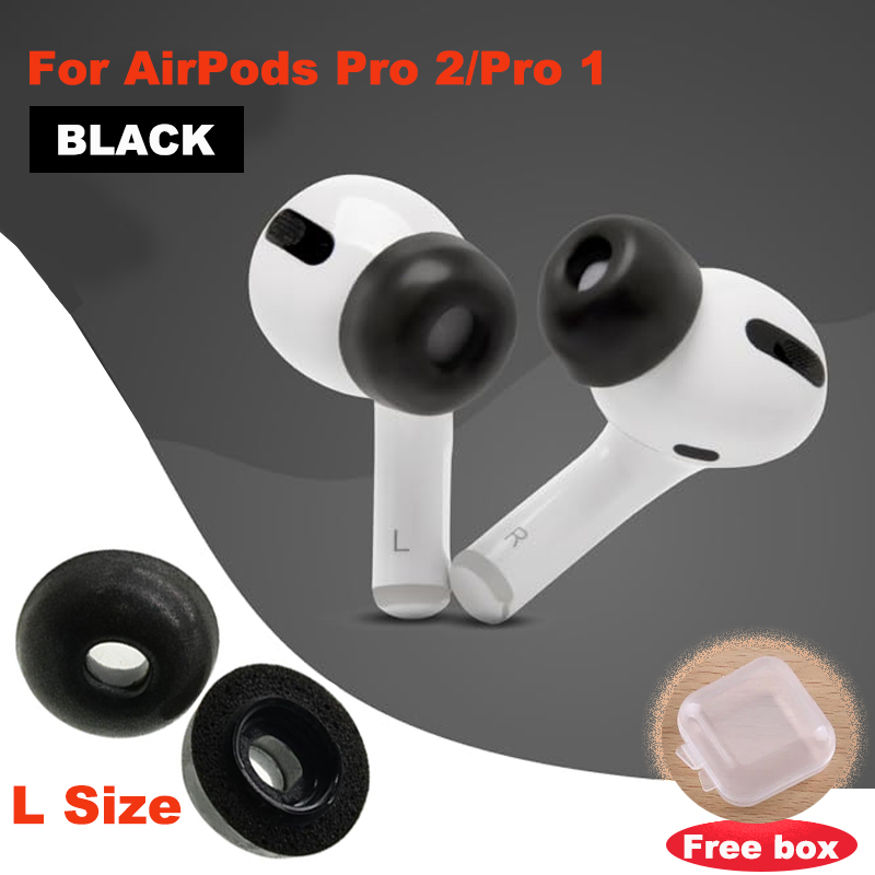 Erinnerung Schaum Ohr stöpsel für Apfel Airpods Profi 2 Schaumstoff spitzen Ohr polster Ersatz Kopfhörer Ohr stöpsel für Airpod Profi Ohrhörer Zubehör: 3XS / khaki