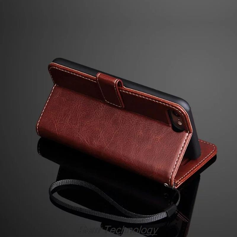 Card Holder Cover Leather Case for Nokia 8 Nokia8 Pu Leather Flip Cover Retro Wallet Phone Case for Nokia8 Business Fundas Coque