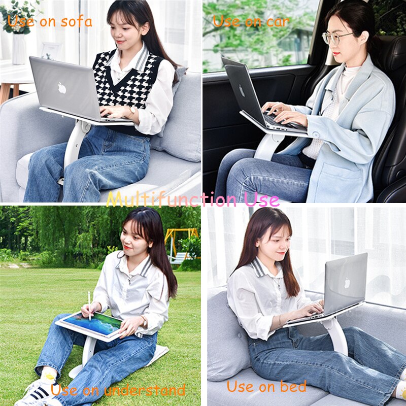Multifunction Laptop Stand Angle Adjustable Reading Book Bracket Desktop Notebook Riser Holder Lapdesk laptop stand for bed