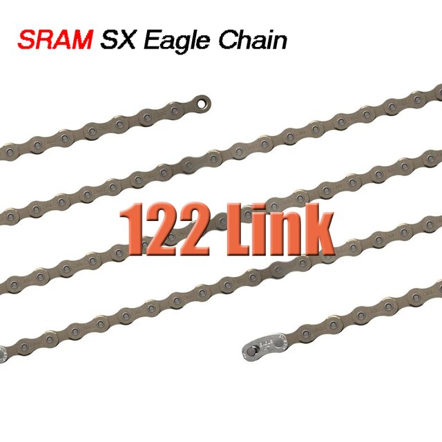 SRAM SX NX GX EAGLE 1x12 12 Speed MTB Bicycle Bike Chain 114/122/126L Links with Power Lock Quick Link Bicycle Accessories: SX 122 Link