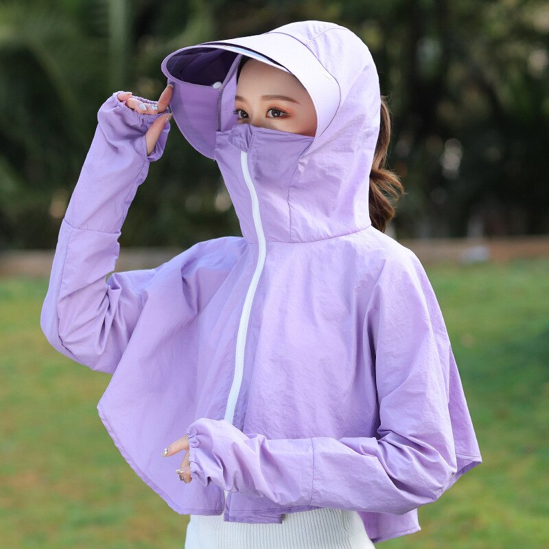 Bescherming Zonnehoed Vrouwelijke Reizen Zon Beschermende Doek Zomer Uv Bescherming Outdoor Bike Gezicht Schaduw Hoed Toevallige Zonnehoed Strand hoed