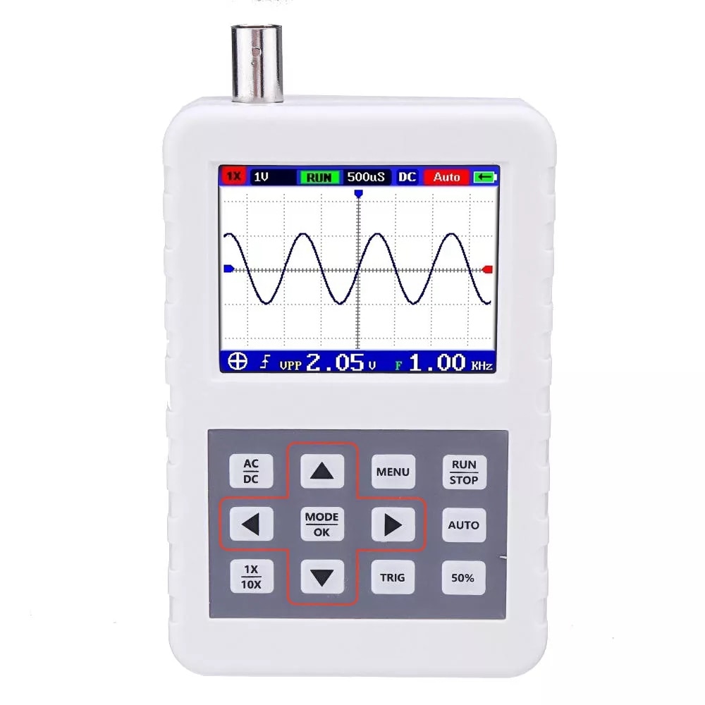 Kkmoon Handheld Mini Dso Pro Professionele Digitale Oscilloscoop Oscilloscoop Met 5M Bandbreedte 20 Ms/s Sampling Rate
