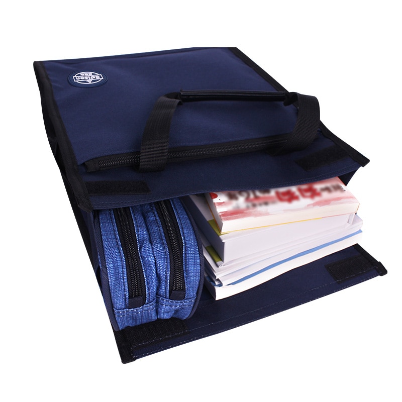Edison Primary School Bag Tutorial Bag Waterproof Handbag Boys Girls Art Package Tutorial Package Reduced Portable Textbook Bags