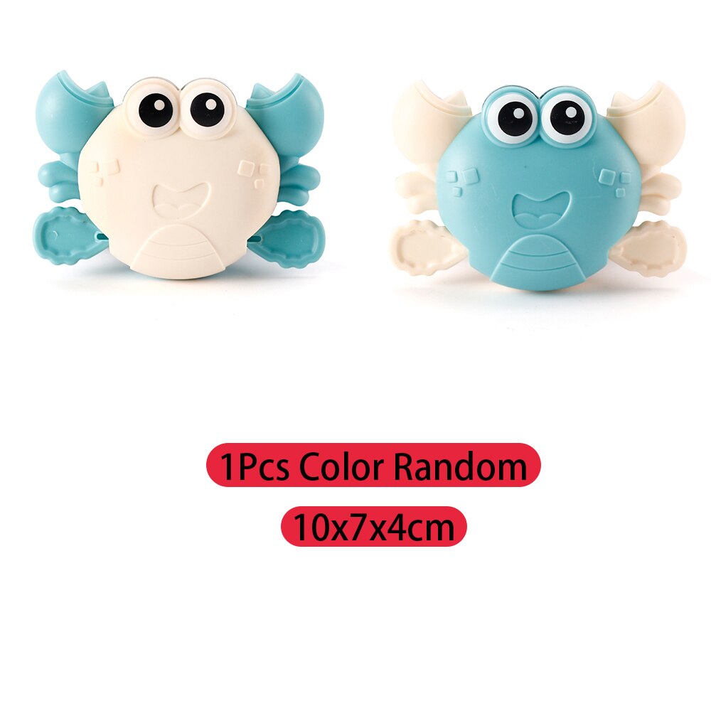 Single Cute Cartoon Animal Tortoise Classic Baby Water Toy Infant Swim Turtle Wound-up Chain Clockwork Kids Beach Bath Toys: PX-002