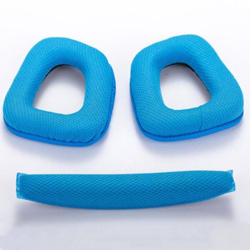 Ersatz-Ohrpolster für Logitech G331, G430, G432, G332, G930, G431 Kopfhörer, Ohrpolster, Headset-Ohrpolster, Ohrmuscheln