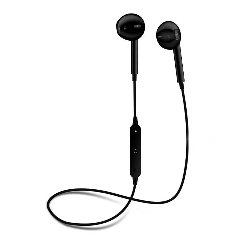 S6 Wireless Bluetooth Headset Sports Headphones 3D Stereo Built-In Microphone Stylish Bluetooth Headset Support A Variety Of App