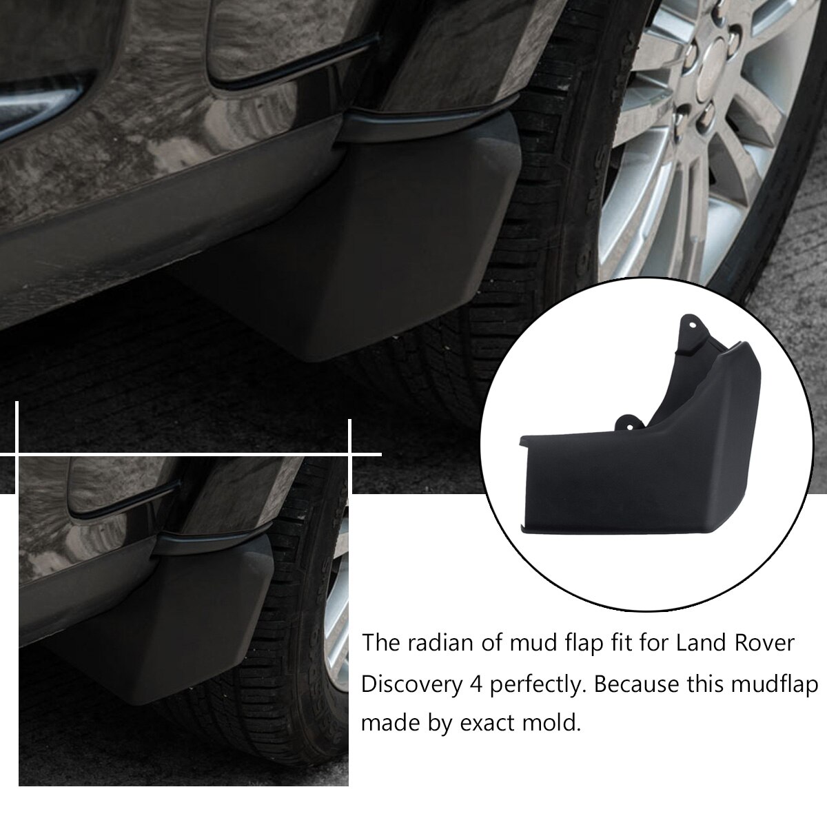 Car Mud Flaps Splash Guards Mudflaps Mudguards Accessories For Land Rover Discovery 4 LR4