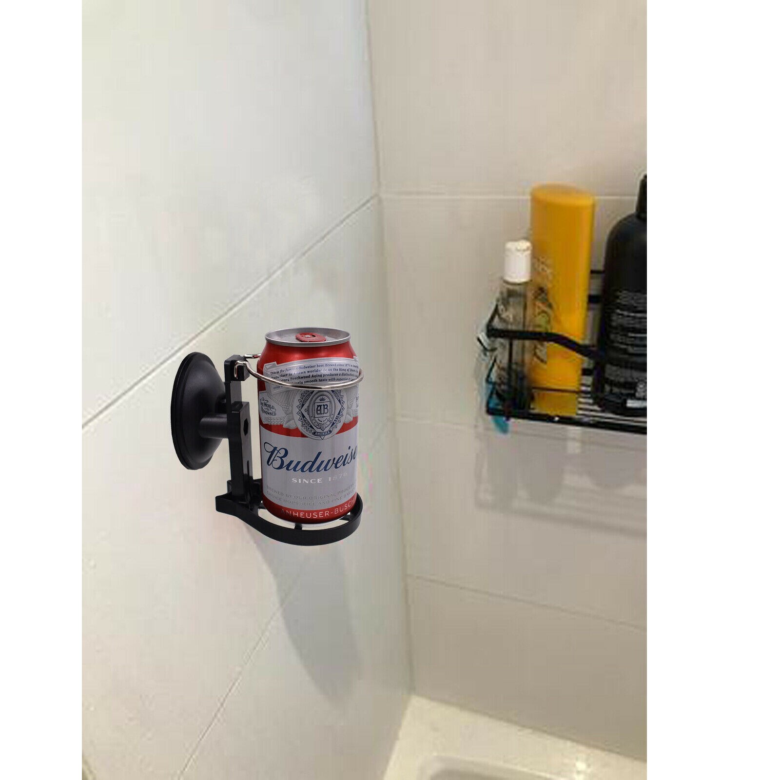 Porte-verre à vin avec ventouse Portable, pour le bain et la douche, porte-verre à vin rouge