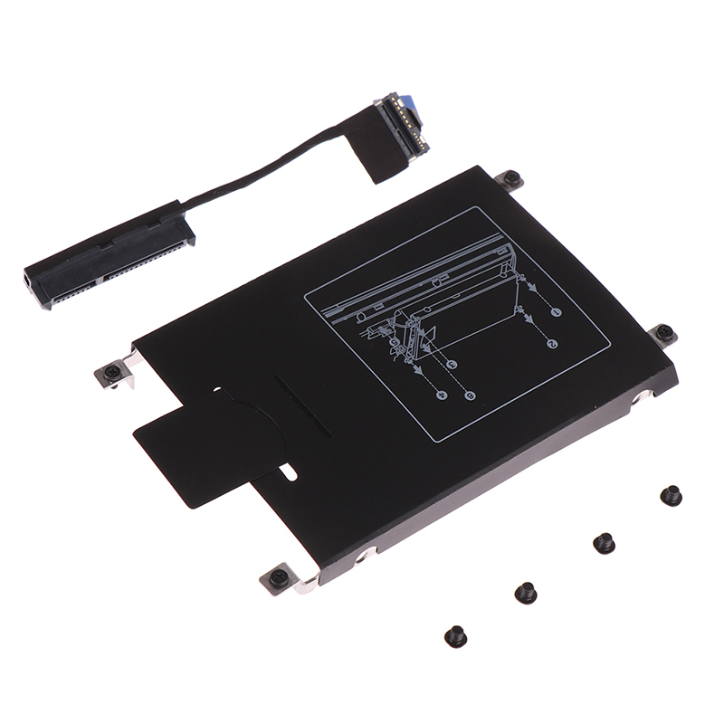 1Set Hard Drive Caddy Beugel + Schroeven &amp; Hdd Connector Voor Hp Probook 640 645 650 655 G1 g2 Gloednieuwe