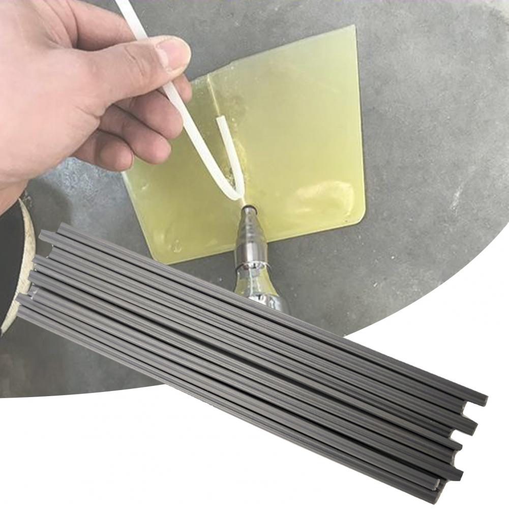 10Pcs Plastic Welding Rod Good Tensile Strength PP/PVC Different Specifications Welding Sticks Straight Welding Rod for Factory
