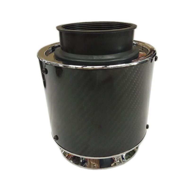 Spsld Universele Interface Luchtfilters Carbon Fiber Air Filter Hoge Prestaties Cold Air Intake Filter Racing Car Air Filter76MM