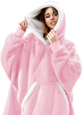 Winter Dicke Comfy Fleece TV Decke Mit Ärmeln Mit Kapuze Gewichteten Erwachsene Fleece Decke Hoodie Tasche Weiche Warme Für Betten Hoodie
