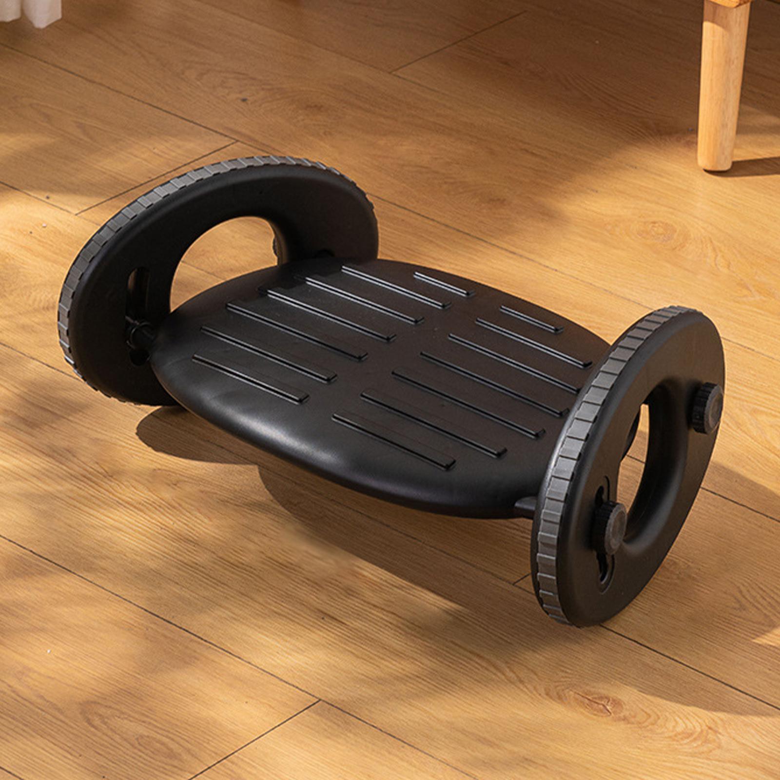 Ergonomic Foot Rest under Desk Adjustable Height for Living Room Kids Adults Elder