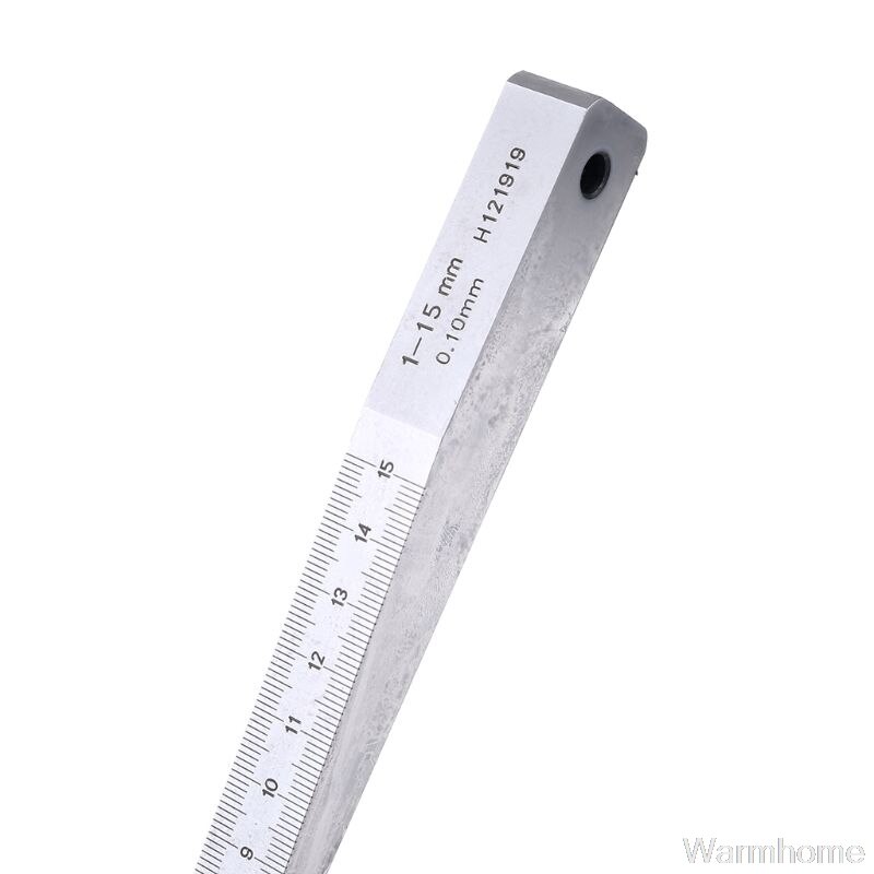1-15mm 0.5-10mm 0.4-6mm kileføler gauge revne fladhed layout indsæt kilemåler svejsning konisk måleværktøj kaliper o01 20