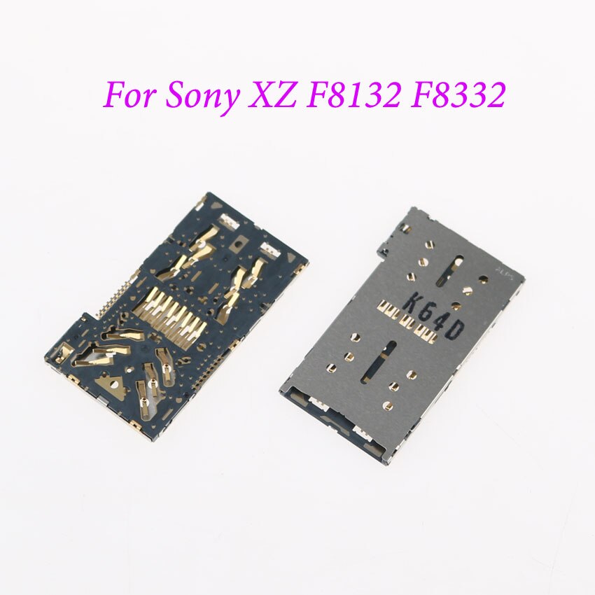 Cltgxdd SD &amp; Sim Card Tray Houder Voor Sony Xperia X compact/X Prestaties/XZ/XZS/ XZ Premium F8132 SIM Reader Socket Adapter