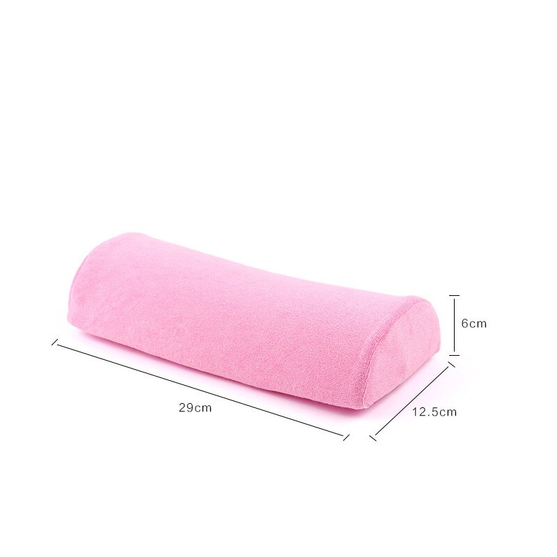 Miękka poduszka na paznokcie z małymi dłońmi, gorąca sprzedaż 1 szt. Nowy różowy/zebra uchwyt na rękę robić paznokci