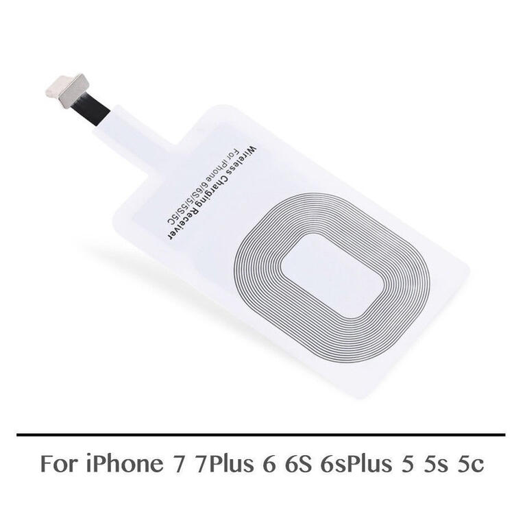 Neue Qi kabellos-ladegerät Schnelle Ladung Bausatz Adapter Induktion Empfänger Spule Typ-C Mikro USB Für iPhone Samsung Huawei Android: Pro iPhone