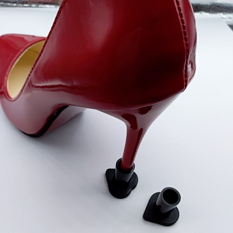 1 pary ochraniacze na wysokim obcasie szpilki latynoski taniec obejmuje pięty korki antypoślizgowe silikonowe wysoki obcas na ślub Favor miękkie