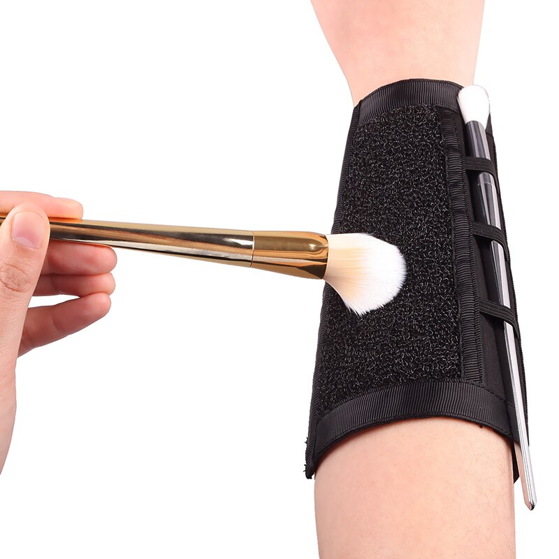 1 stuks arm make-up spons reinigingsborstel reinigingsspons make-up kleur schone oogschaduw spons tool make-up kwast kleurschakelaar  #83530