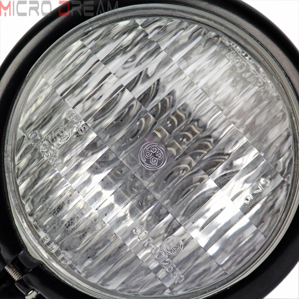 Retro Motorfiets Vintage 4.5 &quot;Koplamp Koplamp Voor Harley Honda Yamaha Suzuki Bmw Vintage Koplampen Cafe Racer Custom Chopper