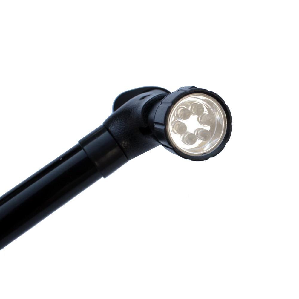 Telescopic Folding Canes Collapsible LED Light Aged Walking Sticks Poles for the Elder Crutches Lightweight Safety Walking Stick