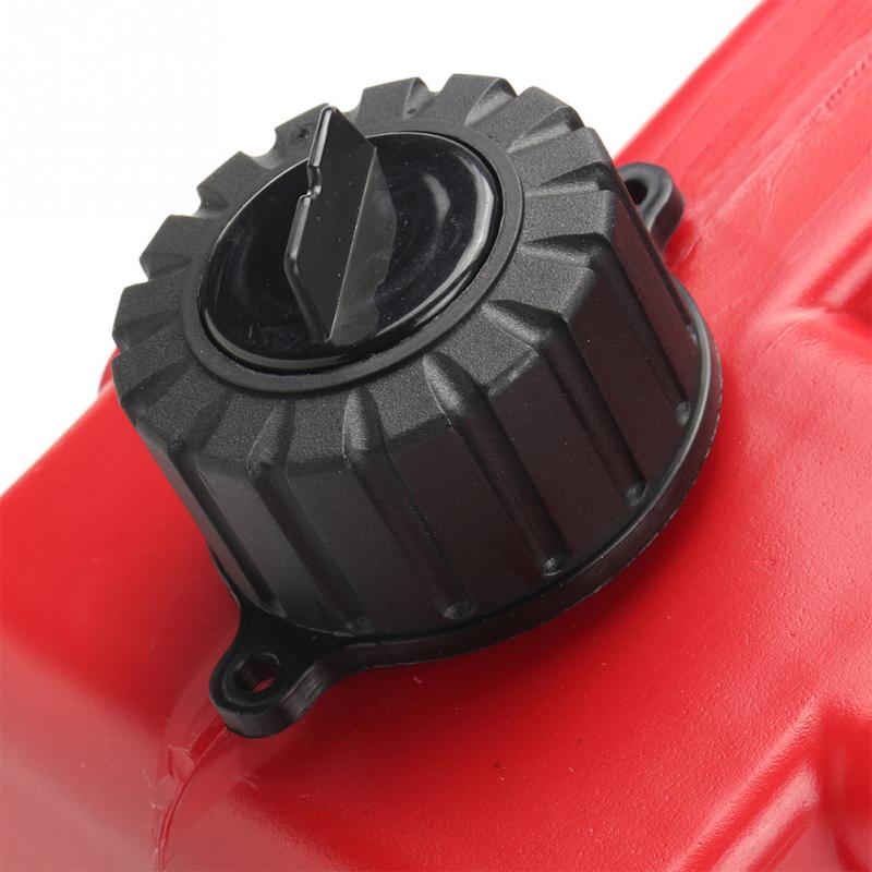 3L ATV Backup Anti Static Car With Mount UTV Fuel Tank Jerry Can Motorcycle Gas Container Red Portable Plastic Petrol