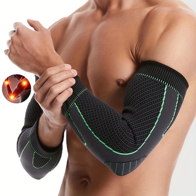 1 Stuk Verlengende Elleboogbrace Voor Tennis, Elleboogcompressiemouw, Elleboogbrace Voor Vrouwen En Mannen, Voor Gewichtheffen, Trainingen