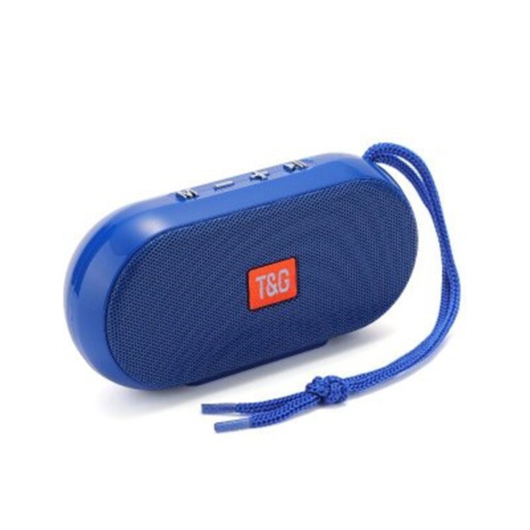 Multifunctionele Bluetooth Speaker Draadloze Speaker Draagbare Bluetooth Card Draadloze Creatieve Audio: Blue