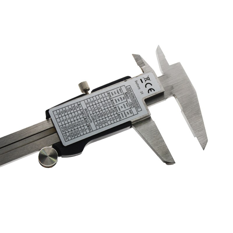 WANHENDA 150mm Digital display Vernier Caliper 6in Stainless Steel Metal Electronic Digital Caliper Micrometer Measuring Tool