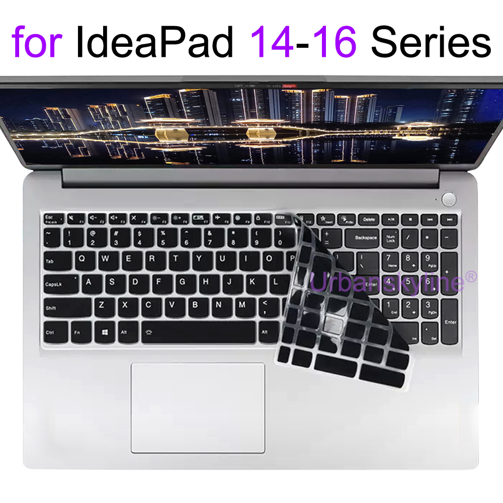Tastaturabdeckung für Lenovo IdeaPad 3i schlank 3 Profi 5i biegen 5 1 1i Gen 9 8 7 6 14 15 15,6 16 17 Zoll Silikon-Schutzhülle