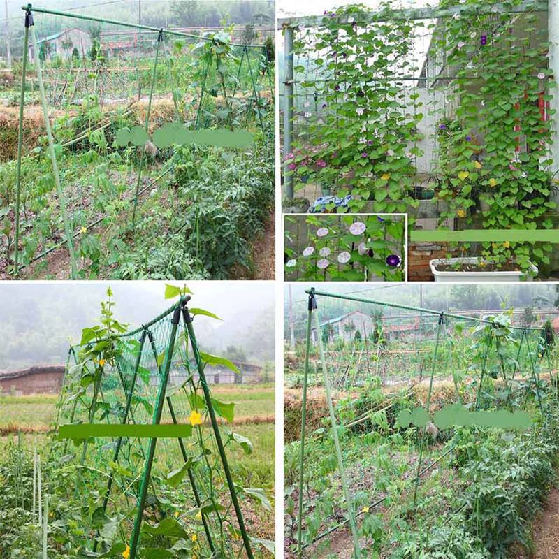 1pc haven hegn nylon netto plantevækst klatreramme hegn gitter havearbejde netto vegetabilske planter gitter haveredskaber