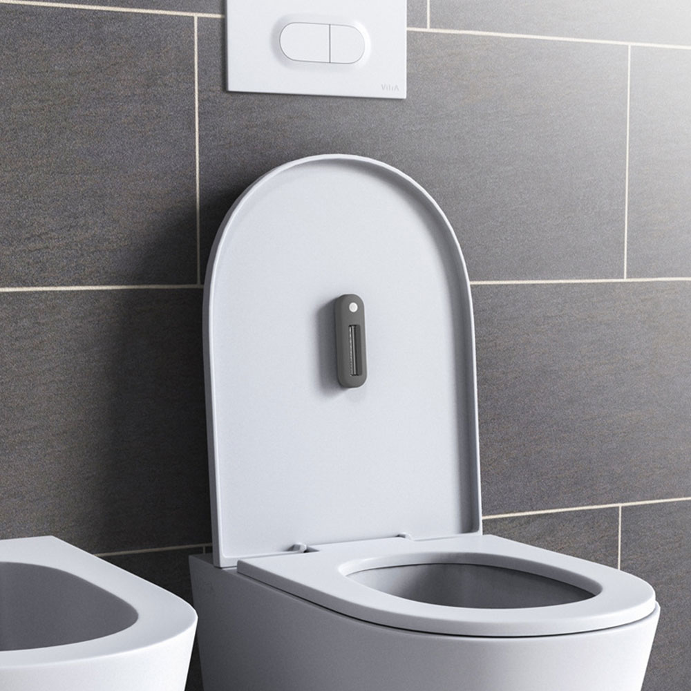 USB UV Sterilisation Wc Licht Bewegung Sensor Aktiviert Wiederaufladbare Solar- Energie Automatische Wc Deckel Sterilisator