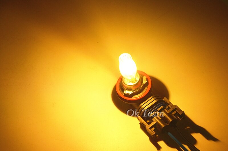 2 stks H4 100 W 12 V Xenon Geel 3000 k Halogeen Auto Head Light Globes Lampen Lamp Mistlamp Quartz Glas Auto Mistlamp Auto Lamp