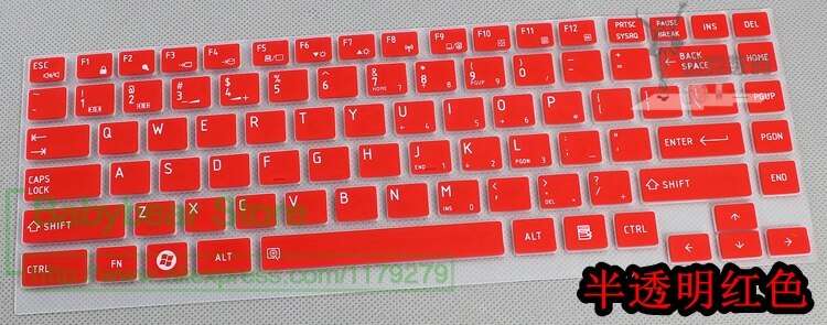 Silicone Keyboard Protective Film Cover Skin Protector For Toshiba R700 R830 Z830 U800 U800W U920T U900 Z935 W30T-A W30Da-A
