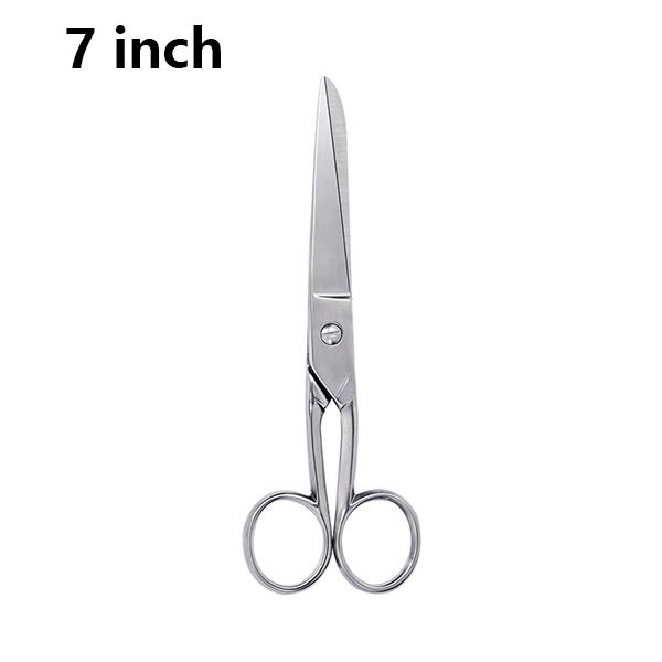 Tijeras para ropa, tijeras de costura de acero inoxidable, herramienta cortadora de tela, tijeras de sastre para el hogar DIY para de ropa: Gris oscuro
