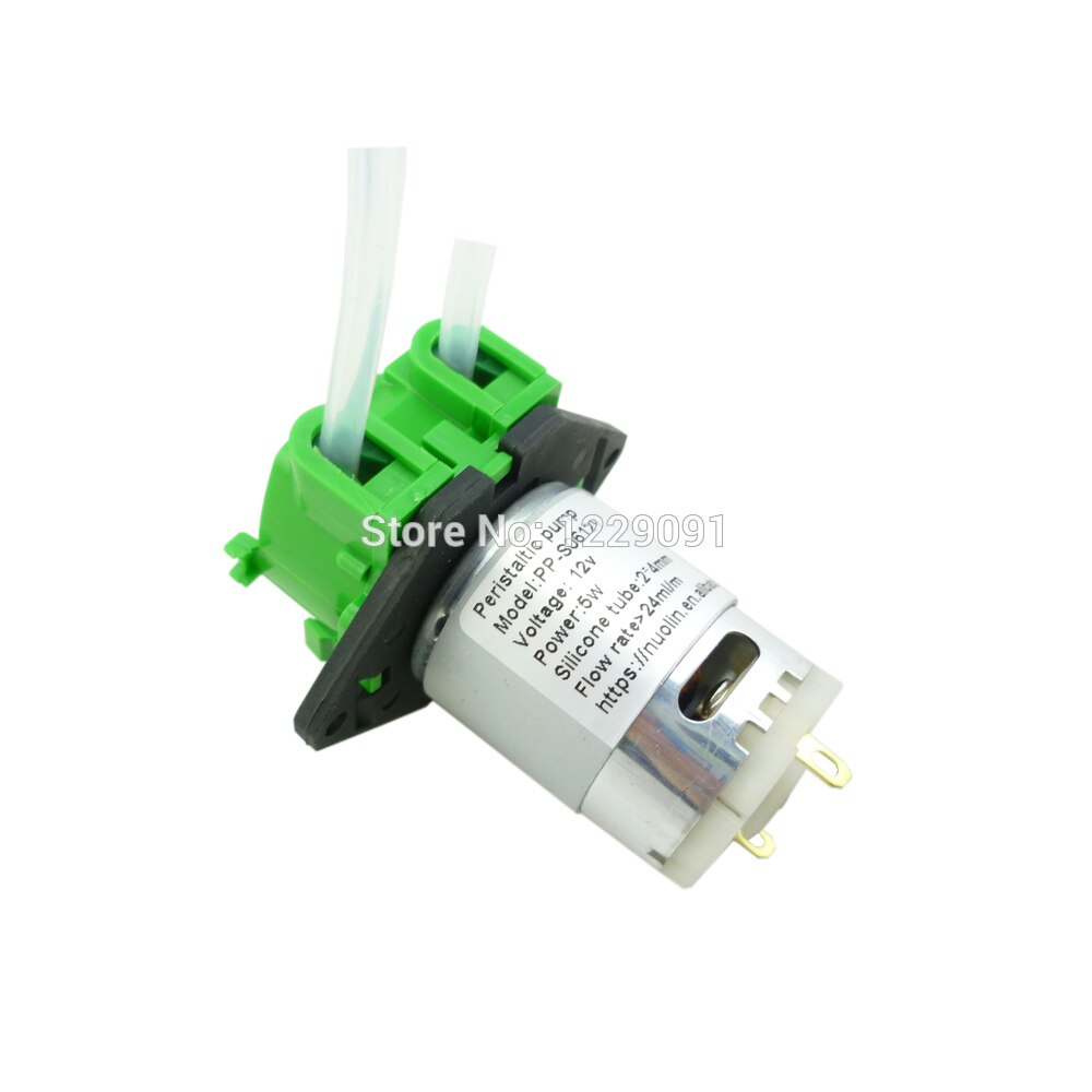 Pompe Péristaltique Micro Dosage 12V DC - Débit 0-200 Ml/min - Pour Laboratoire, Aquarium, Analyse Chimique