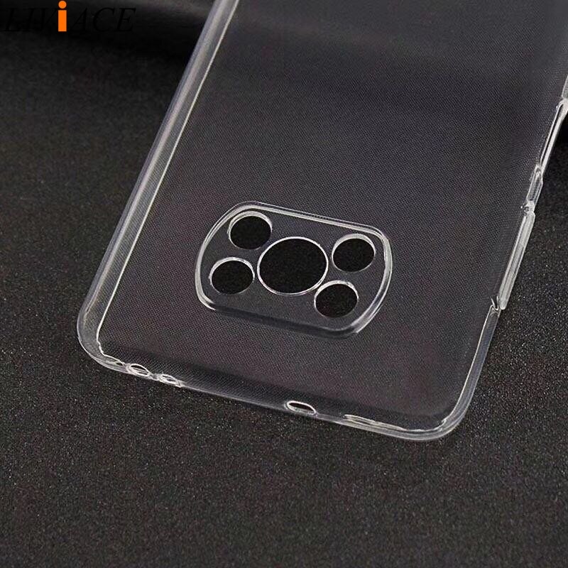 Transparante zachte tpu telefoon case voor xiaomi poco x3 nfc X3 PRO F3 GT M3 global versie Ultra Dunne clear back cover coque