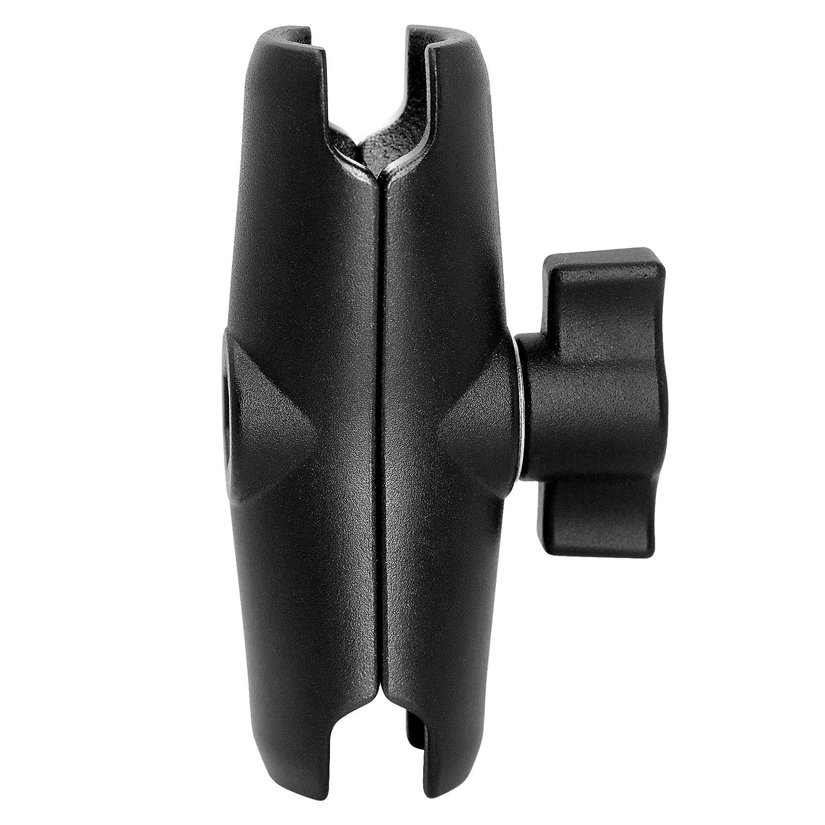 Bola de 1 pulgadas para reposacabezas de coche, soporte para GPS con cabeza de bola, Base de 10mm para motocicleta GoPro Yi Insta360, accesorios para teléfono con cámara: Silver color