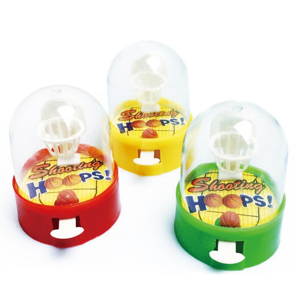 Willekeurige Kleur Mini Vinger Schieten Machine Lossen Bal Vent Puzzel Kinderen Creatieve Interactieve Party Game Basketbal Floor