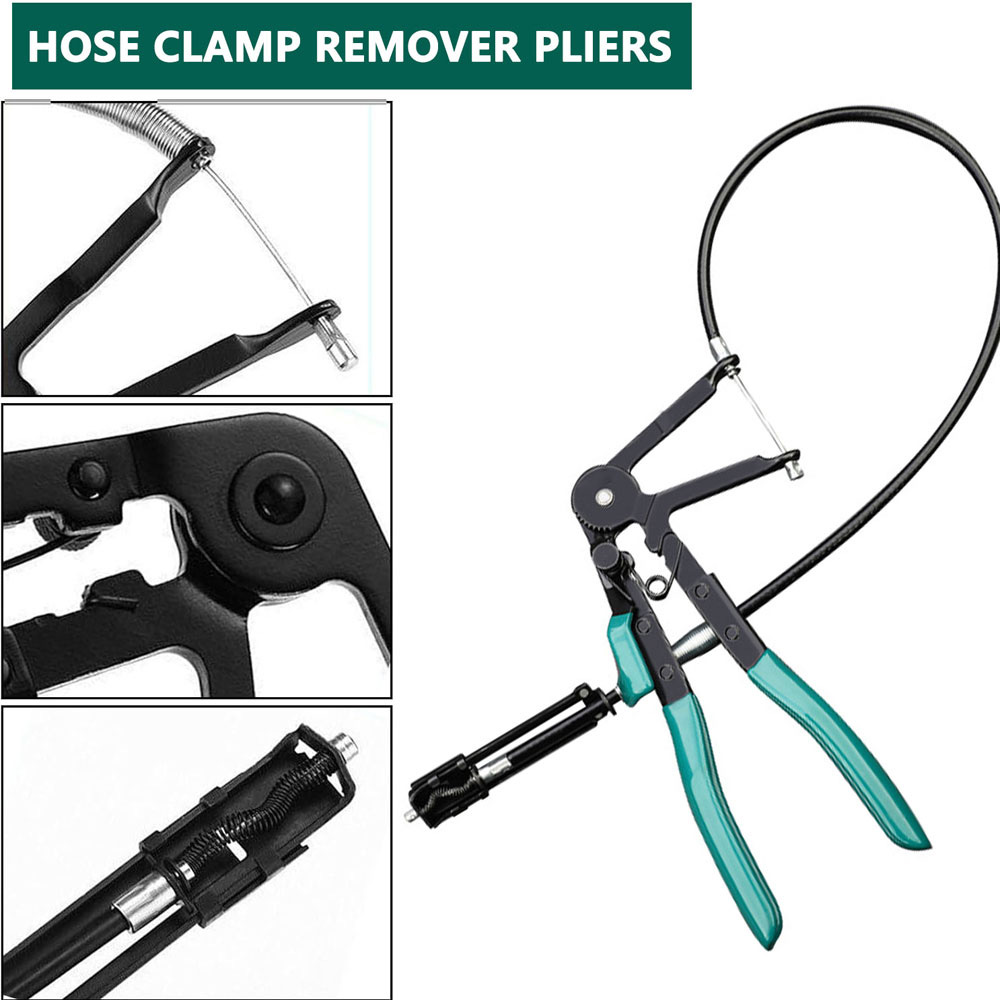 Slangeklemme tang bilfjernersett ledningsholder lodde tang metall reparasjon vedlikehold bil lastebil motorsykkel