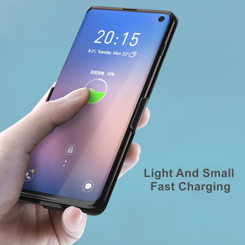 7000 Mah pour Samsung Galaxy S10 S10 Plus S10e batterie boîtier batterie S10 Plus chargeur étui pour Samsung Galaxy S10e boîtier d'alimentation