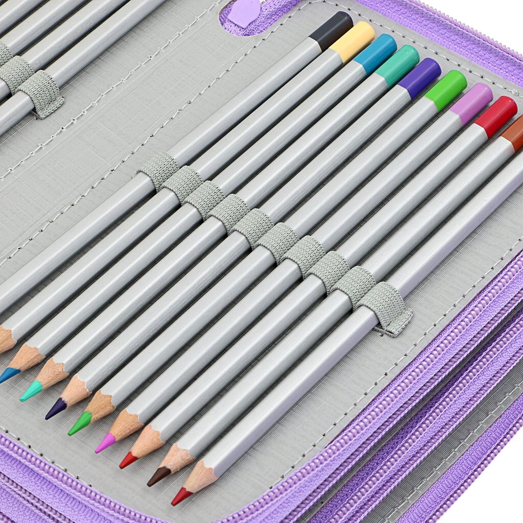 Estuche de lápices práctico almacenaje Oxford color 72 ranuras organizador