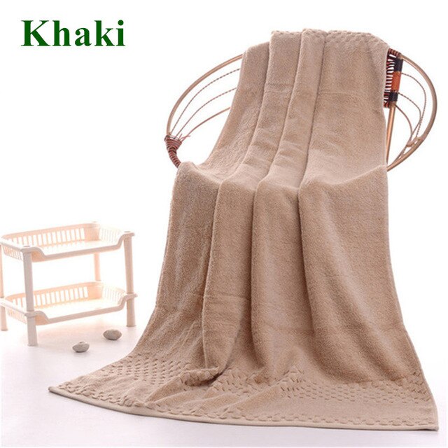 Toalhas de banho grandes 90*180cm 900g toalhas de banho grandes do algodão egípcio luxuoso grande para adultos toalhas de banho extra do terry da sauna: Khaki