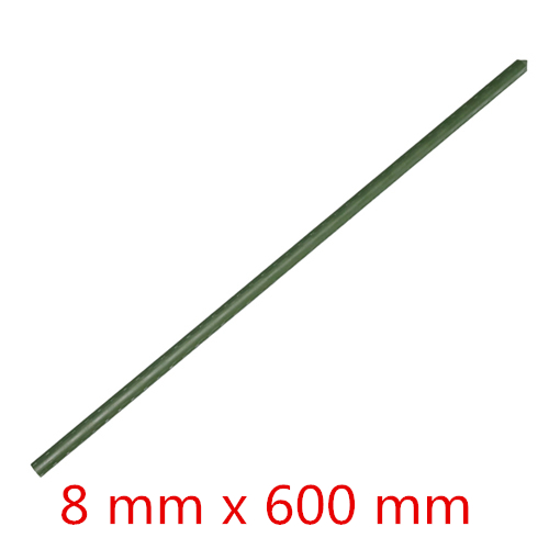 8/11/16mm kasvitukea puutarhasäleikkö kukkatuki kasvihuone kasvien kasvutarvikkeet köynnöskiinnike 12 kpl: 8mm x 600mm