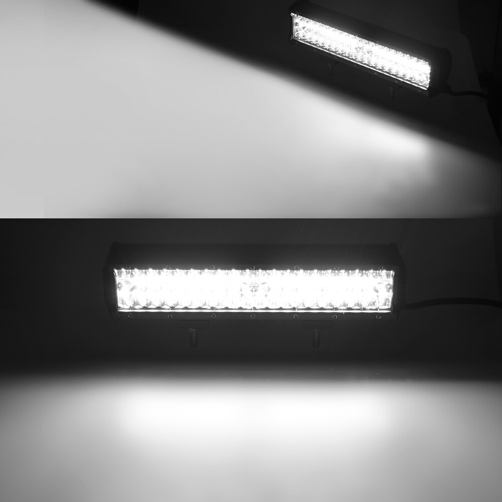 Aeobi-faisceau à faisceau d'inondation pour travail, étanche IP68, 240w, 80LED barres de lumière, pour conduite, camion, pour tracteur, bateau tout terrain, 12 pouces