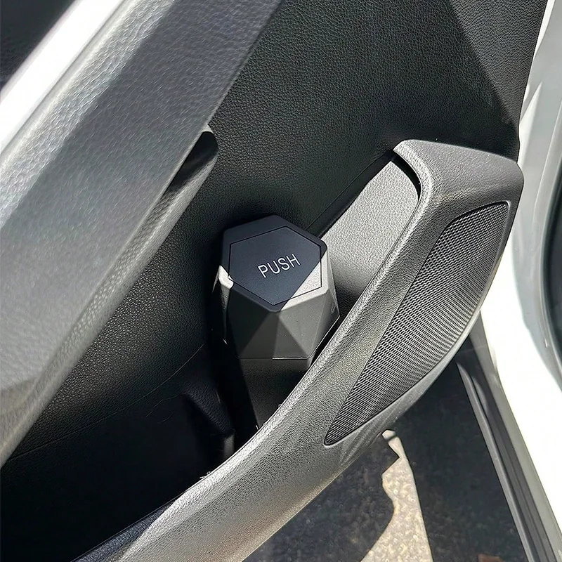 Tragbare Mini Auto Aufbewahrungsbox Auto Mülleimer mit Deckel Müll wasserdichte Box mobiler Mülleimer